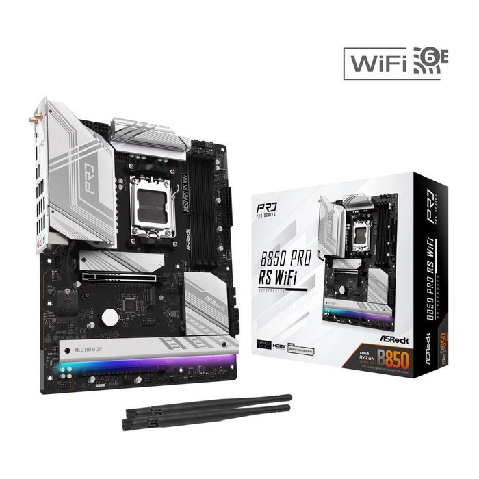 ASRock B850 Pro RS WiFi AM5 ATX HDMI/USB-C DDR5