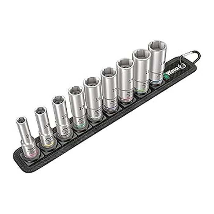 Wera Belt B Deep 1 Steckschlüsseleinsatz-Set 9-tlg.