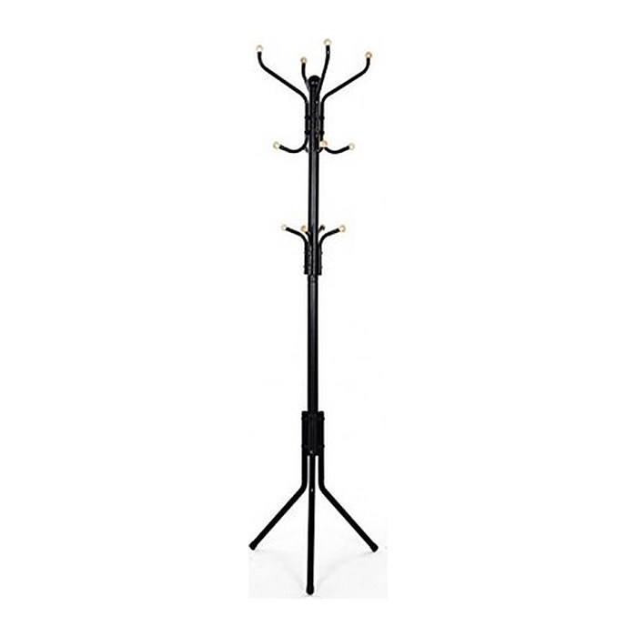 SONGMICS Kleiderständer RCR19B schwarz Metall 12 Haken 44,0 x 182,0 cm, 1 St.