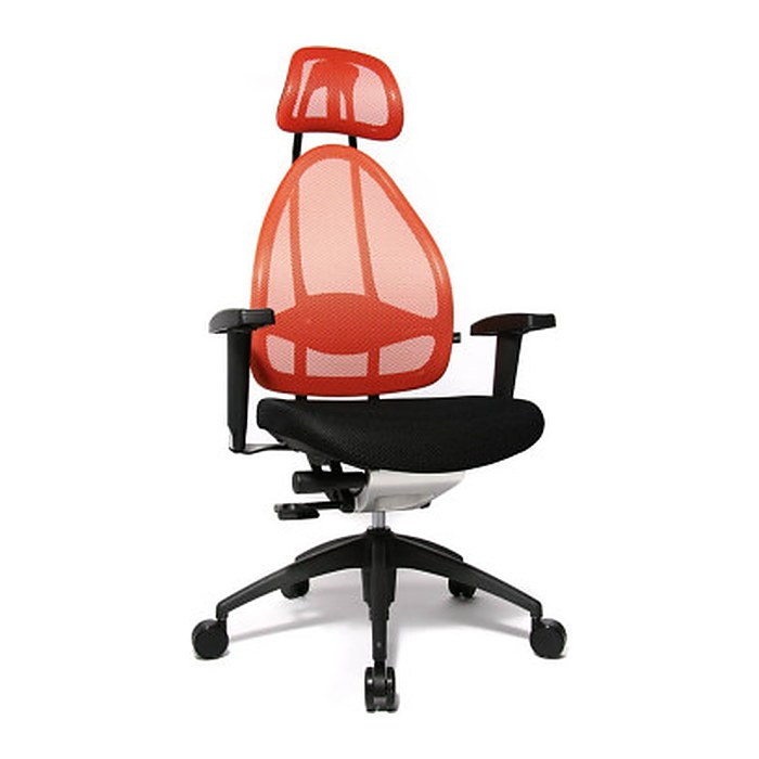Topstar Bürostuhl Open Art® 2010, OPA0T B940 Stoff orange, Gestell schwarz