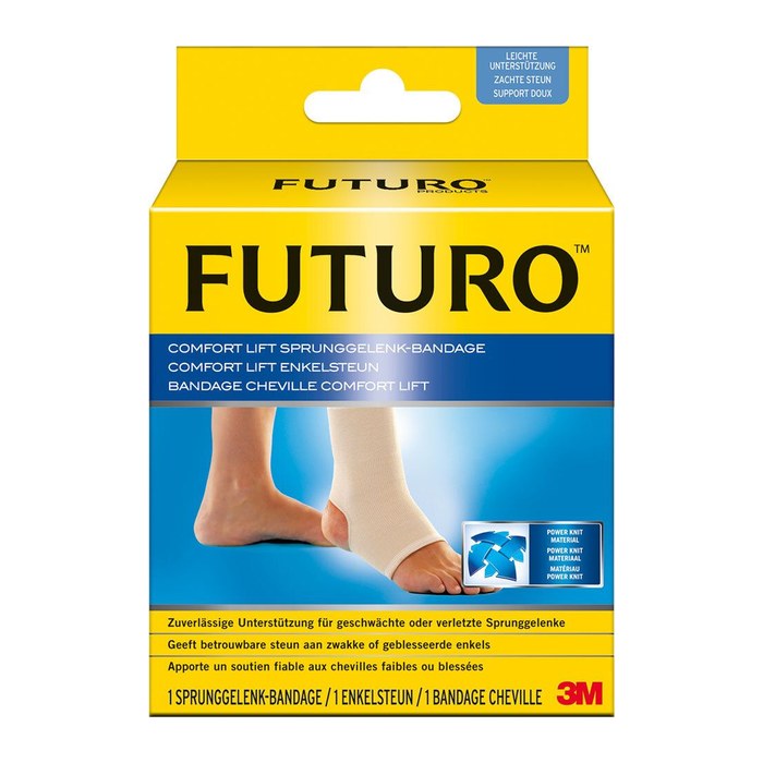 FUTURO™ Sprunggelenkbandage Comfort Lift 76582DABI, Gr. M grau 31,8-38,1 cm, 1 St.