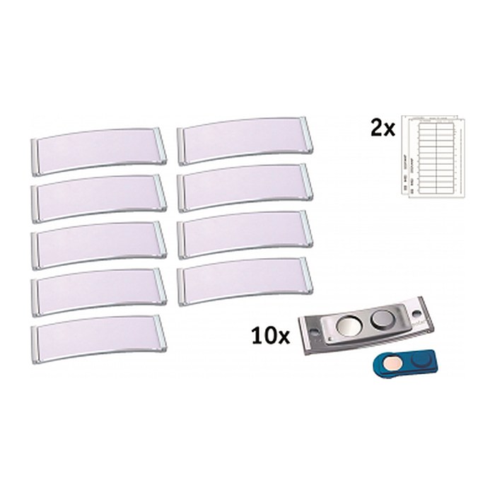 AVERY Zweckform Namensschilder mit Magnet 6,8 x 2,2 cm, 10 St.