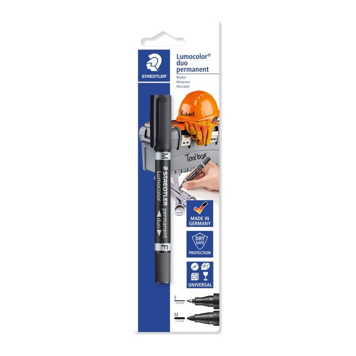 STAEDTLER Zweispitzmarker Lumo BK Heimwerker