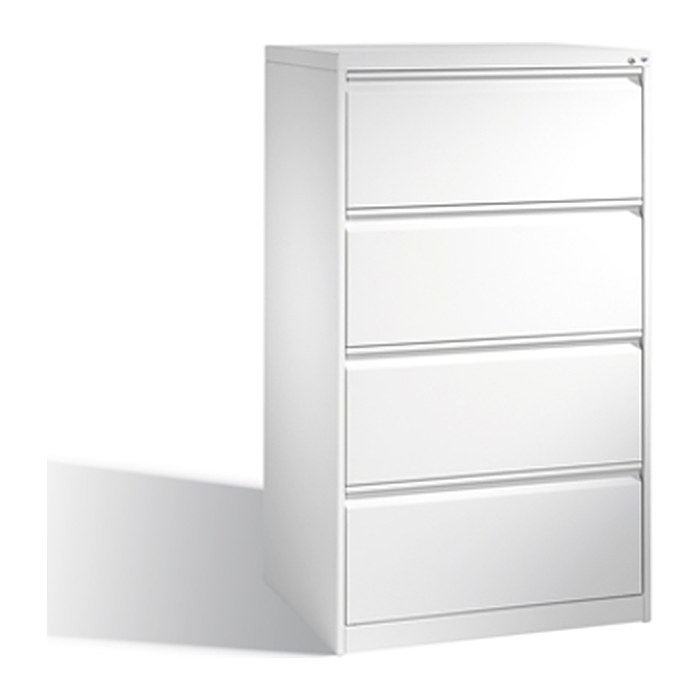 CP C 2000 Acurado Hängeregistraturschrank lichtgrau 4 Schubladen 78,7 x 59,0 x 135,7 cm, 1 St.