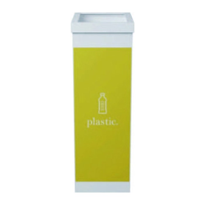 PAPERFLOW Mülleimer 60,0 l weiß, gelb, 1 St.