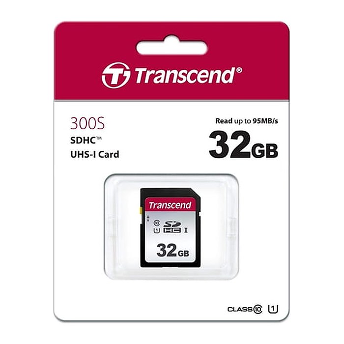 SD Card 32GB Transcend SDHC SDC300S 100/20 MB/s