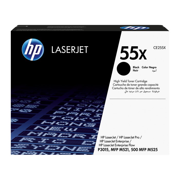 HP 55X (CE255X) schwarz Tonerkartusche