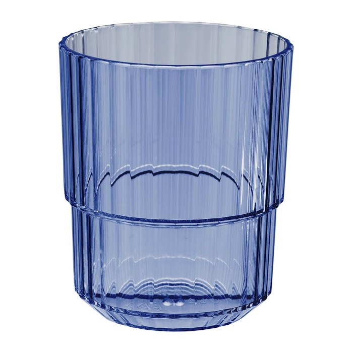 APS Mehrweg-Trinkbecher LINEA blau 0,3 l, 48 St.