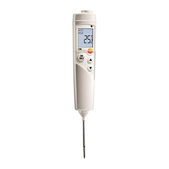 testo 106 Kerntemperatur-Lebensmittelthermometer weiß, 1 St.