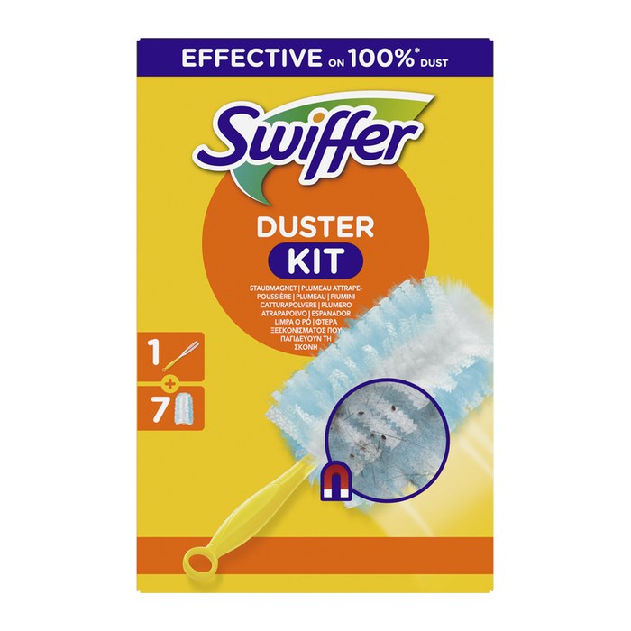 Swiffer DUSTER KIT Staubfangtücher Mikrofaser, 1 Set