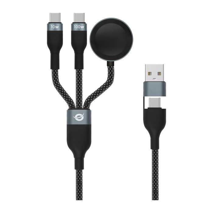 CONCEPTRONIC Kabel USB-C/-A2.0->USB-C/AWC/PD 480Mbs 1.50m sw