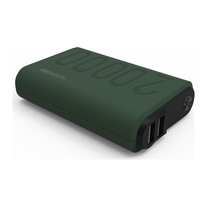 RealPower Powerbank PB-20000 PD+ Midnight Green 20.000mAh