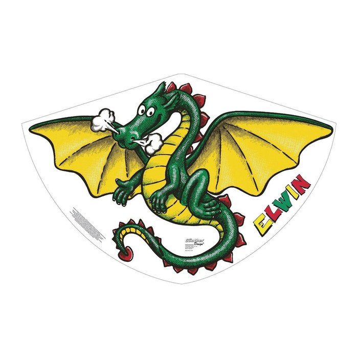 Günther® Flugdrachen Elwin mehrfarbig, 1 St.
