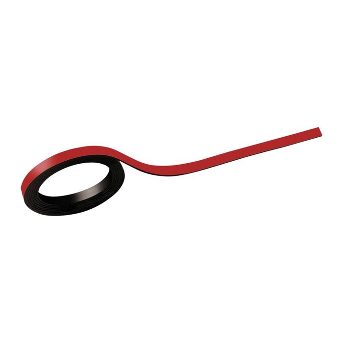 MAUL Magnetstreifen 0,5 cm x100 cm, 2 St./Set rot