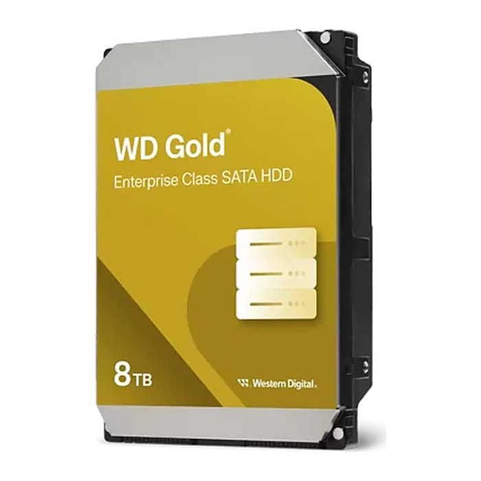WD Gold 8.9cm (3.5") 8TB SATA3 7200 256MB WD8005FRYZ intern