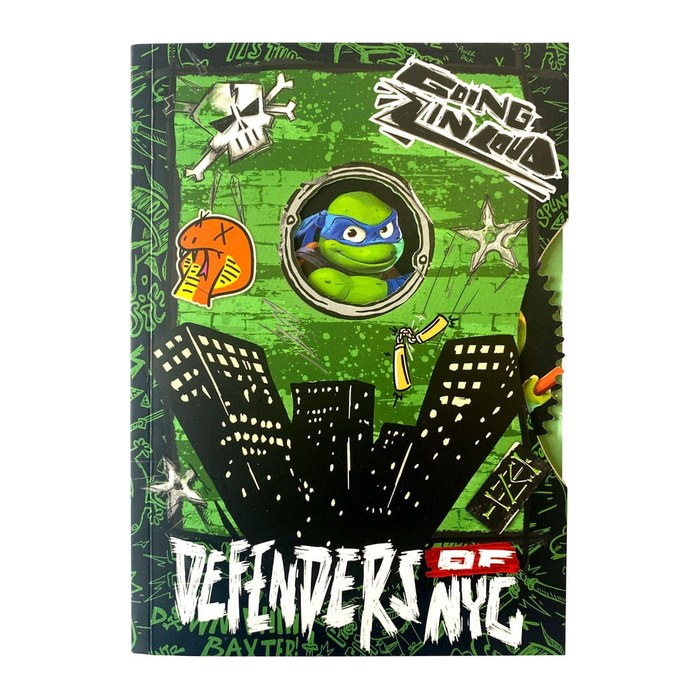 ThumbsUP! Notizbuch - TMNT - Spinner