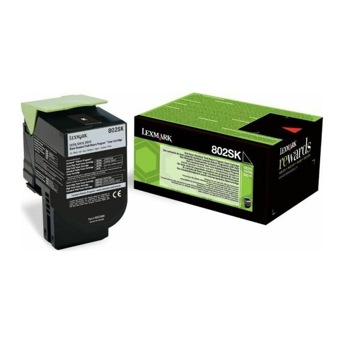 Lexmark 80C2SK0  schwarz Toner