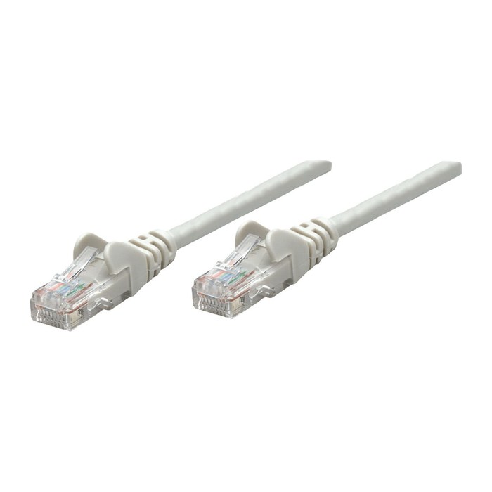 INTELLINET Patchkabel Cat6A CU S/FTP LSZH 20.0m grau