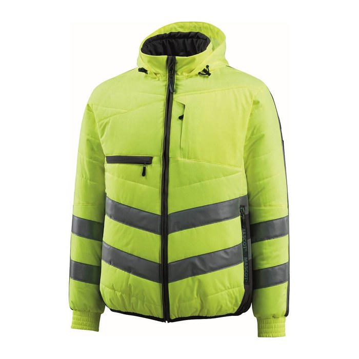 MASCOT® unisex Warnjacke Dartford  gelb, schwarz Größe 4XL