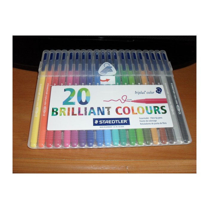 STAEDTLER Fasermaler triplus color 20St Box