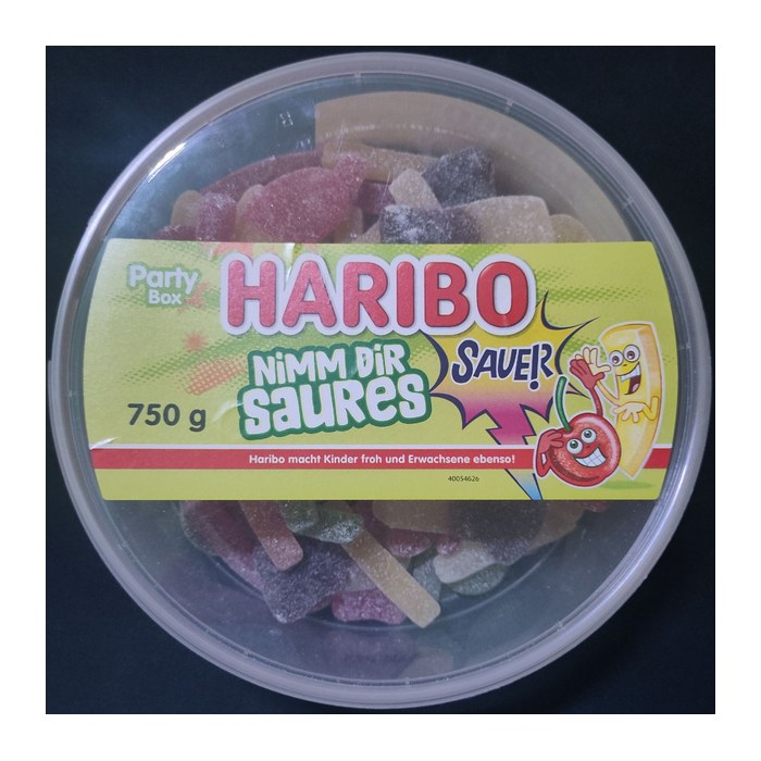 HARIBO Nimm Dir Saures Fruchtgummi 750,0 g, 1 Pack