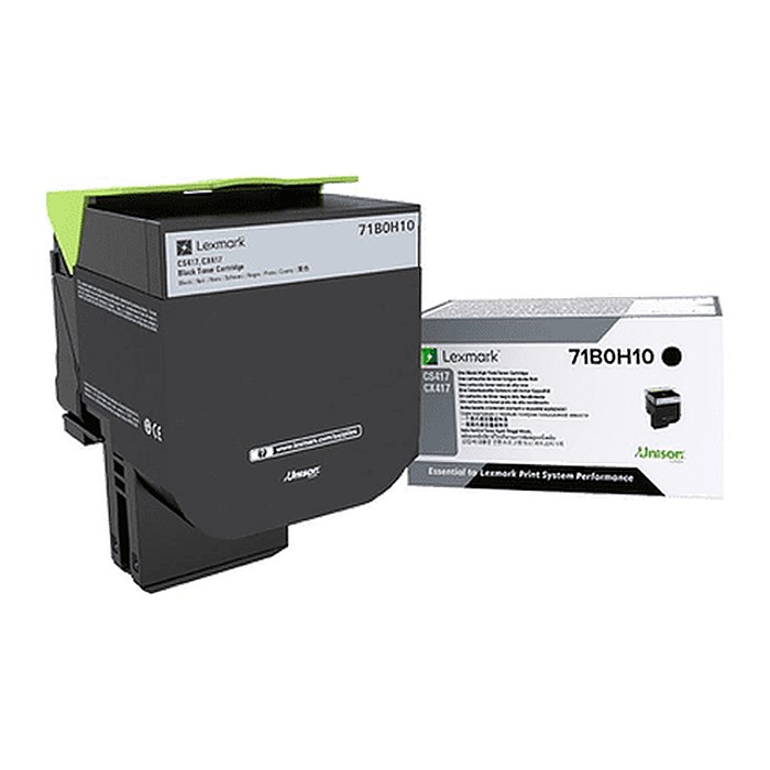 Lexmark 71B0H10 schwarz Toner