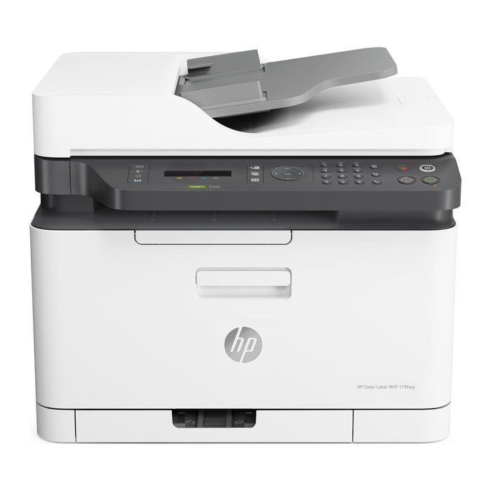 HP Color Laser MFP 179fwg 4 in 1 Farblaser-Multifunktionsdrucker grau