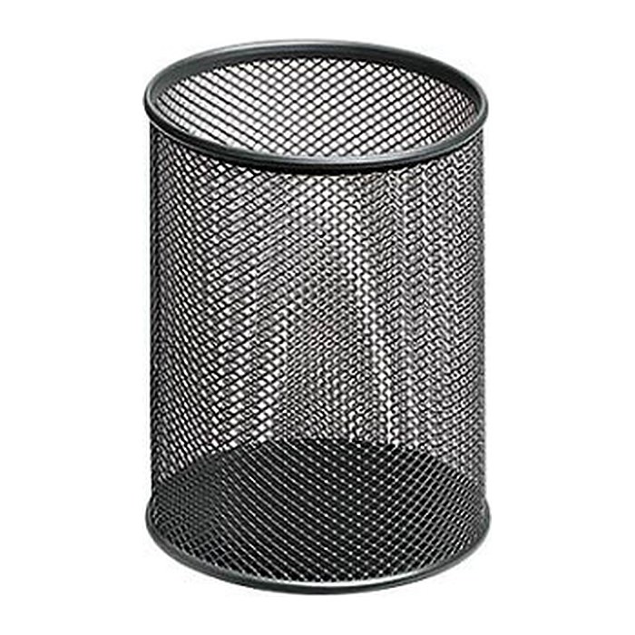 Zeller Stiftehalter Meshline anthrazit Metall, lackiert 11,0 x 11,0 x 13,6 cm