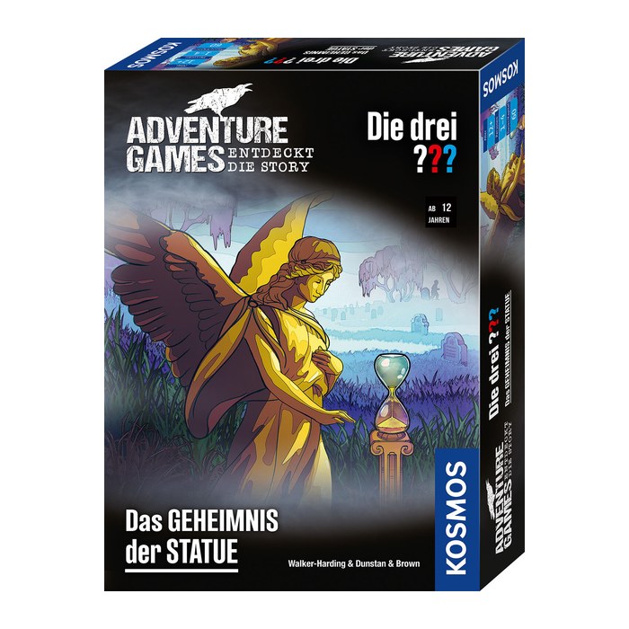 KOSMOS Adventure Games - Die drei ??? - Das Geheimnis der Statue Rätsel, 1 St.