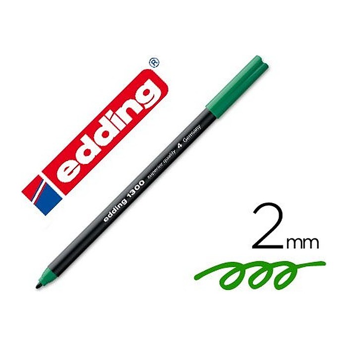 edding 1300 Filzstifte grün, 10 St.