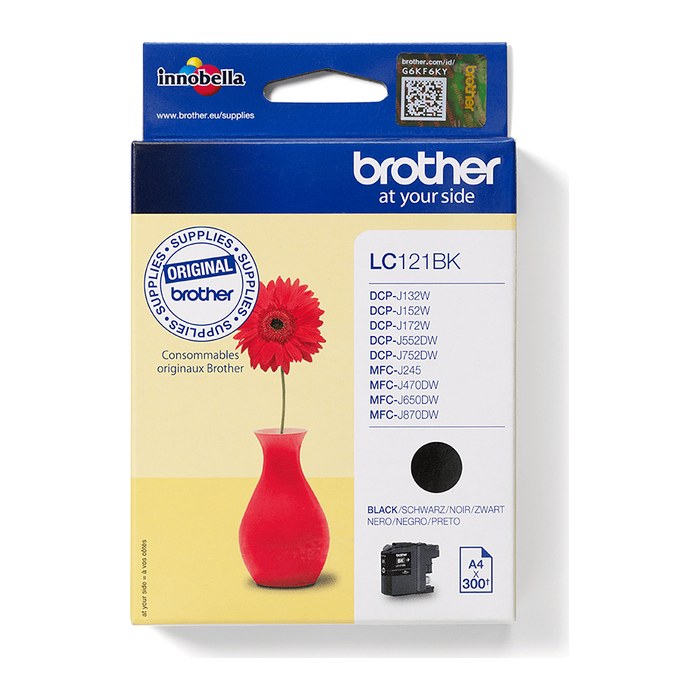 brother LC-121BK schwarz Druckerpatrone