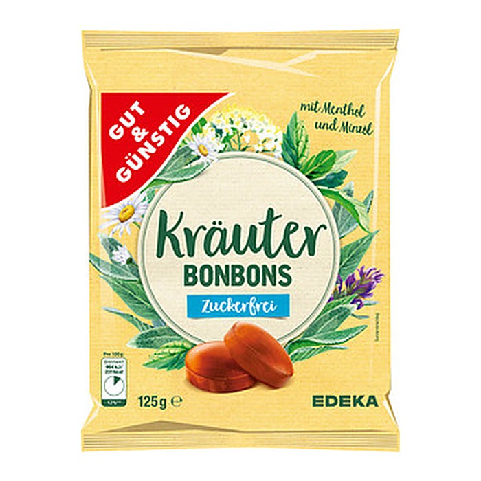 GUT&GÜNSTIG Bonbons 40 St./125,0 g, 1 St.