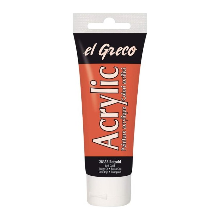 KREUL el Greco Acrylfarbe rotgold 75,0 ml, 1 St.