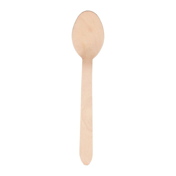 PAPSTAR Einweg-Löffel pure, Holz, 100 St.