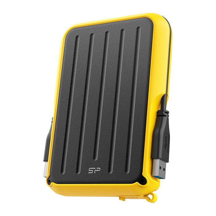 Silicon Power 6.3cm 5TB USB3.2 A66 water-res. Yellow extern retail