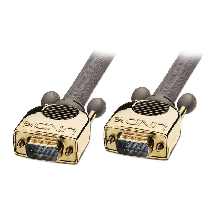 LINDY VGA Kabel M/M GOLD 30m