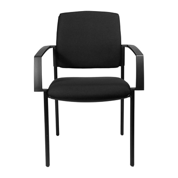 Topstar Besucherstühle BtoB 10 BB100A G20 schwarz Stoff, 2 St.