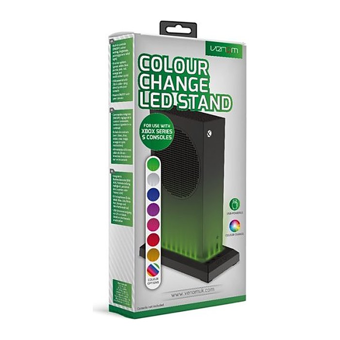 Venom Ständer LED Serie S schwarz XBox