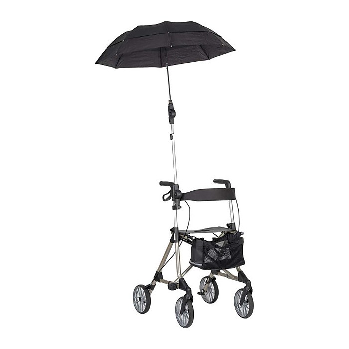 RUSSKA Regenschirm für Rollator schwarz, 1 St.