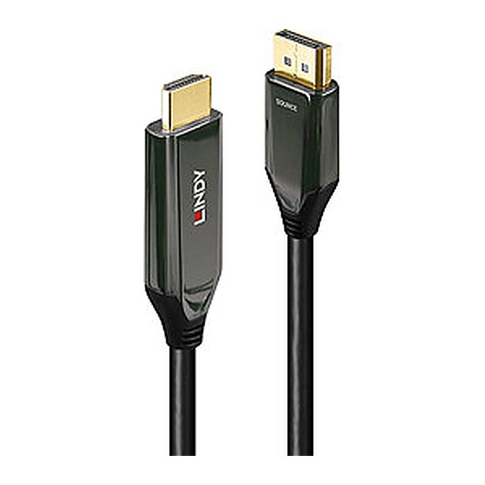 LINDY DisplayPort an HDMI 8K60 Adapterkabel aktiv 3m
