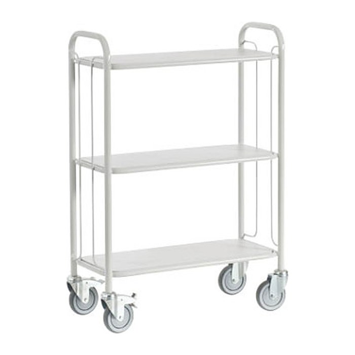 Rollcart Etagenwagen 08-7473 weiß 80,0 x 38,0 x 110,0 cm
