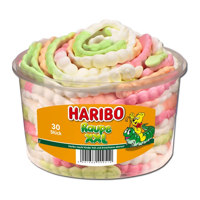 HARIBO Raupe XXL 30 St./960,0 g, 30 St.