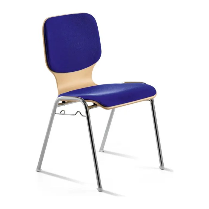 Mayer Stapelstuhl myDARIO 2116 01 26 396 blau Stoff, 1 St.