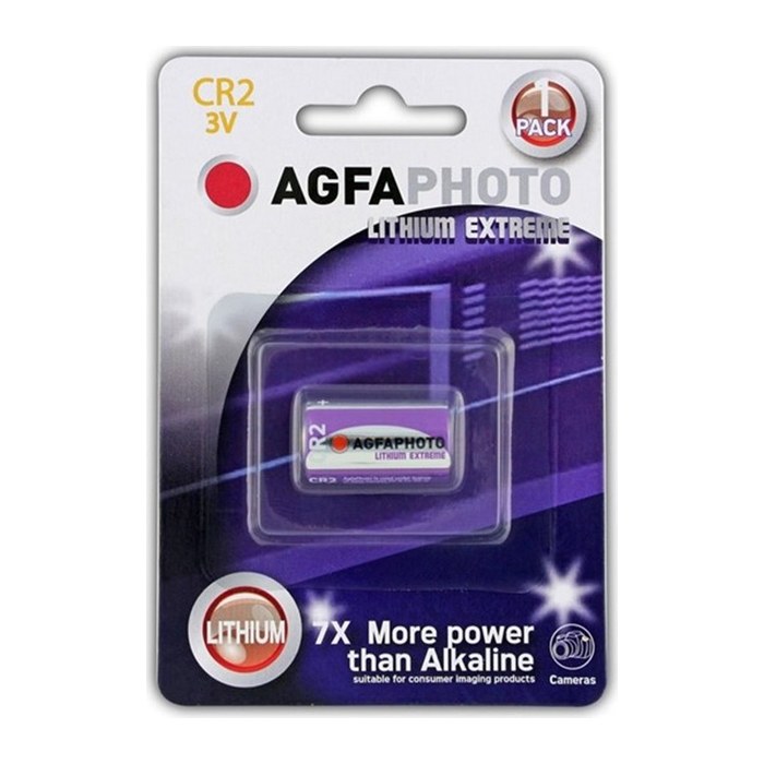 AgfaPhoto Batterie Extreme Photo Lithium -3V CR2 1St.