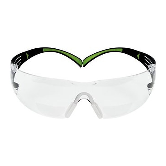 3M Schutzbrille SecureFit™ 420 Dioptrien +2,0 lime, schwarz, 1 St.