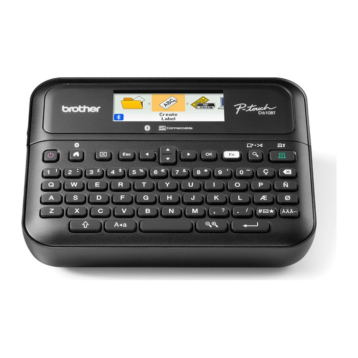 brother P-touch D610BTVP Beschriftungsgerät schwarz