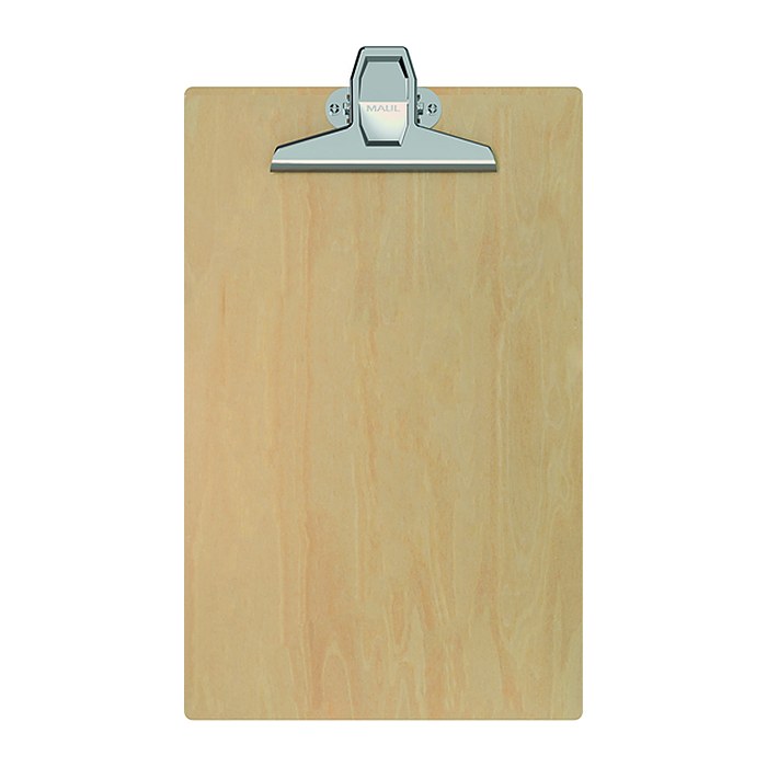 MAUL Klemmbrett MAULtilia 2394570 DIN A4 braun Holzhartfaser, 1 St.