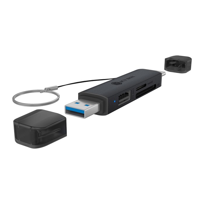 ICY BOX Kartenleser 3 in 1 USB-C USB-A IB-CR203-CU3