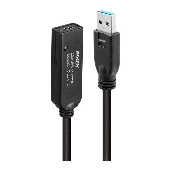 LINDY USB 3.0 Aktivverlängerung Typ A an C 10m