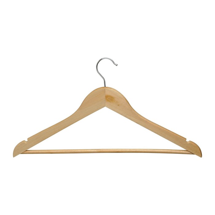 MAUL Kleiderbügel Holz, 8 St./Pack